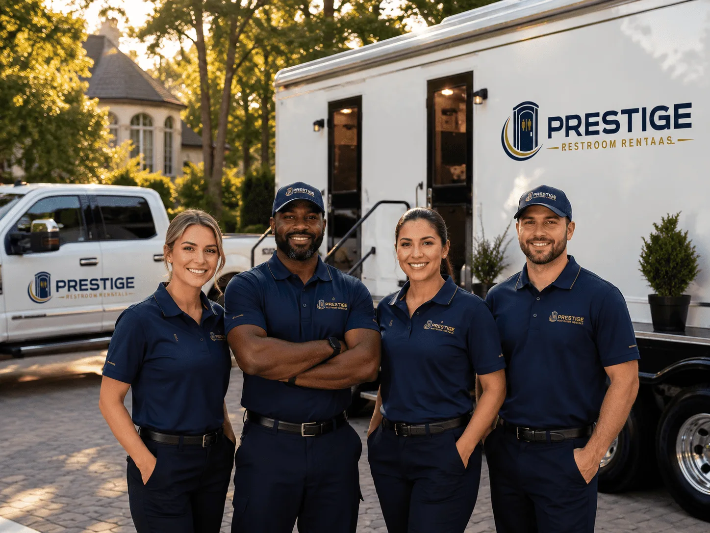 Trusted Luxury Portable Restrooms company in Mamou, LA